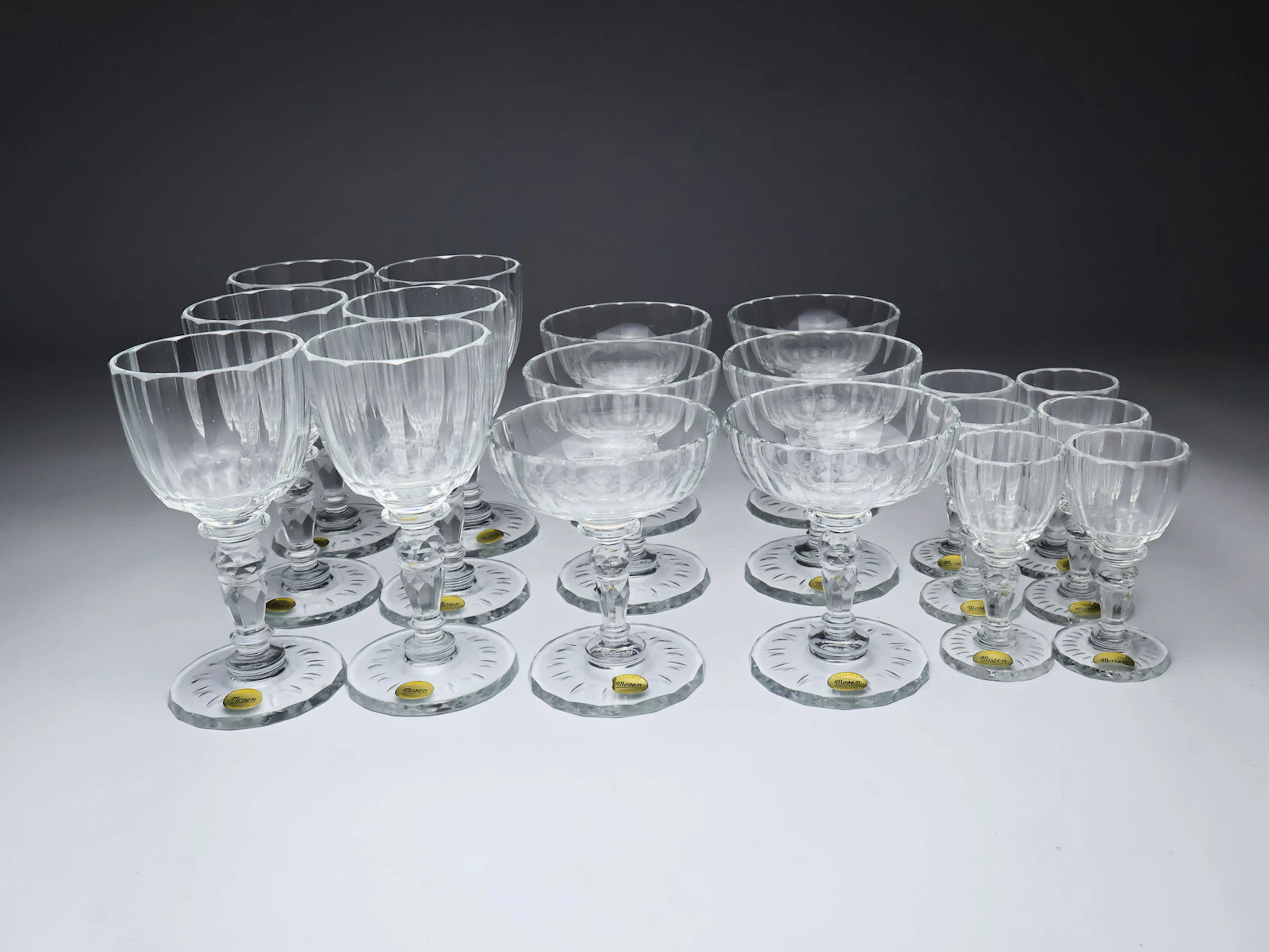 Moser - Gläser - Set