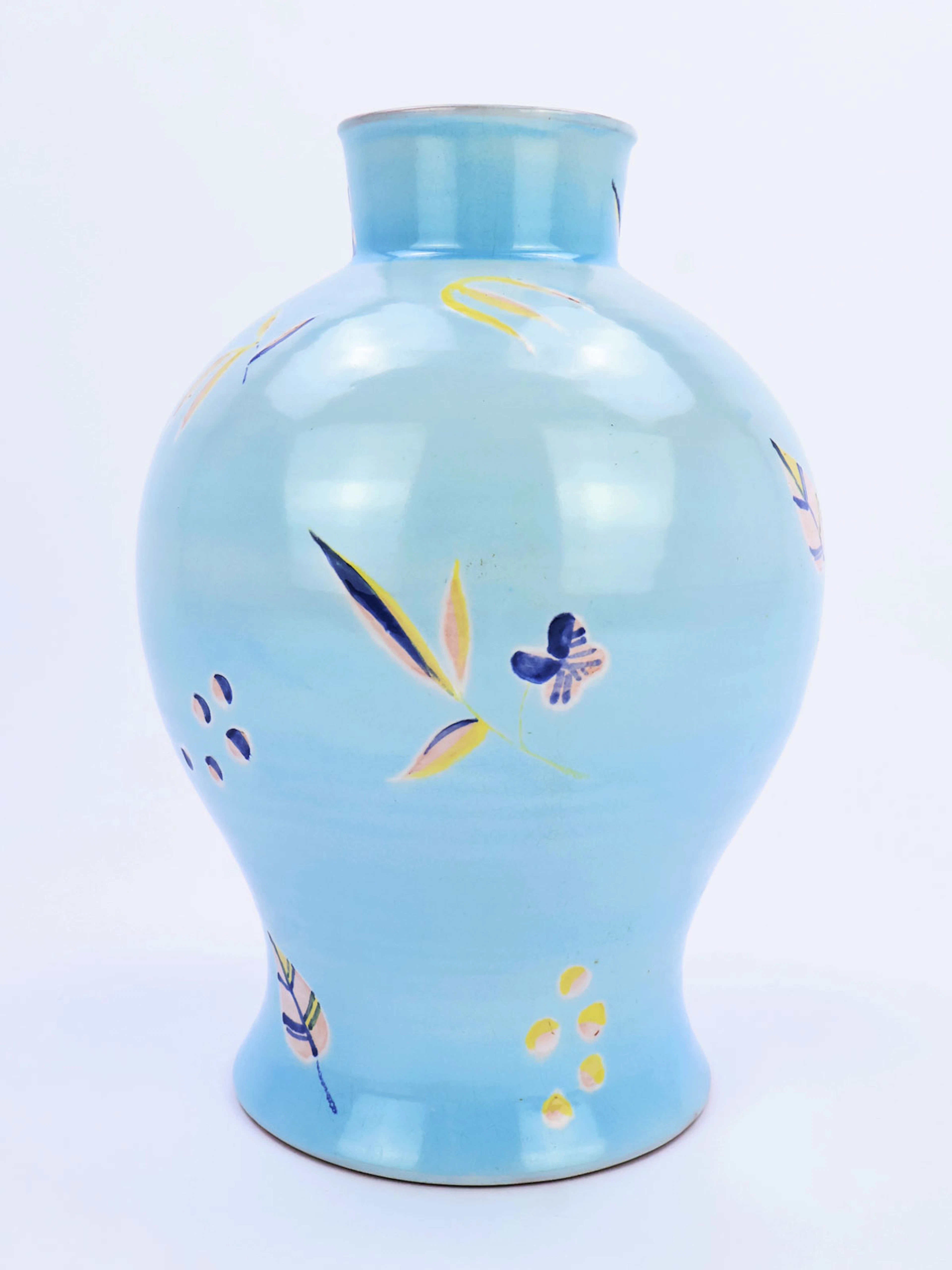 Karlsruher Majolika - Vase