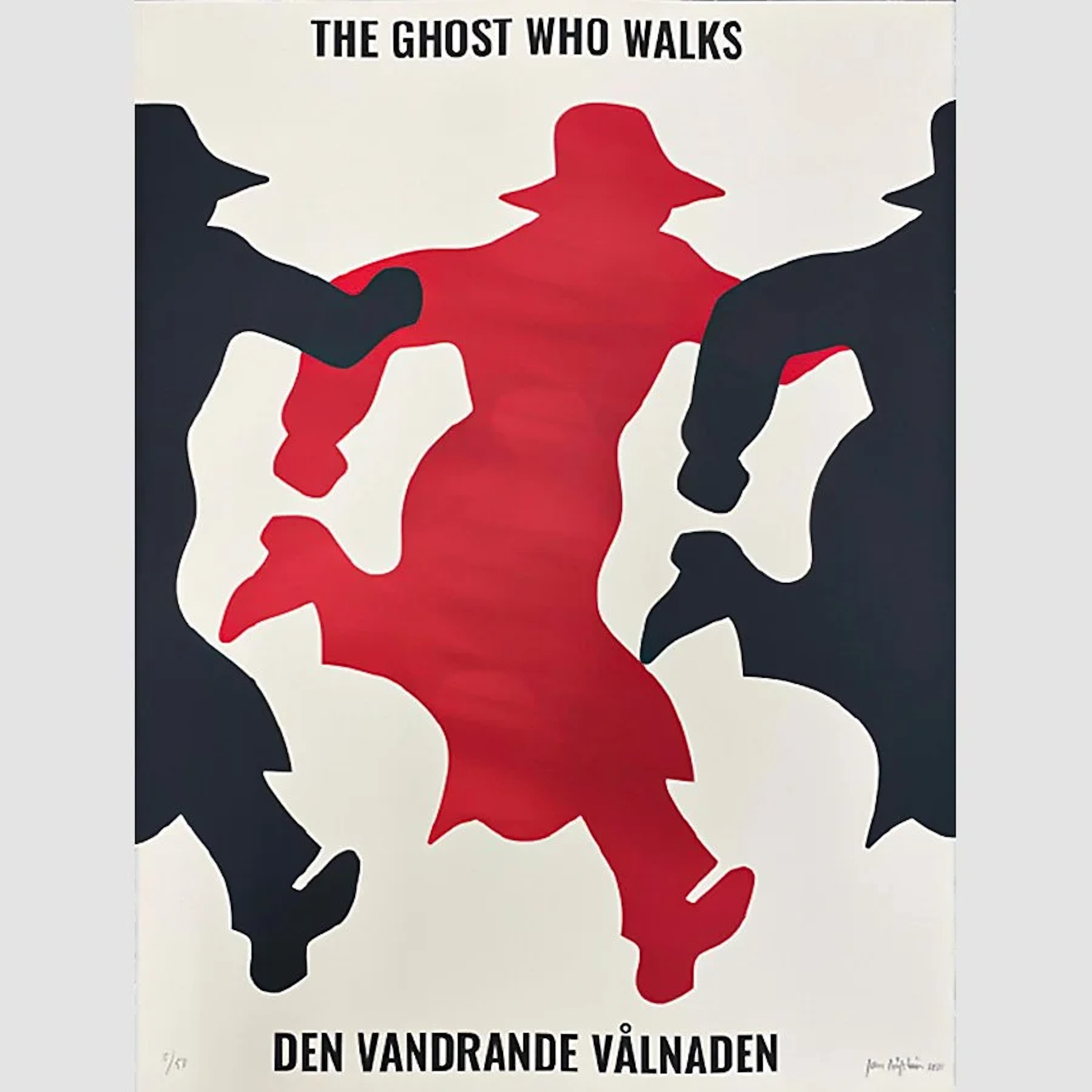 “THE GHOST WHO WALKS/ DEN VANDRANDE VÅLNADEN” JAN HÅFSTRÖM