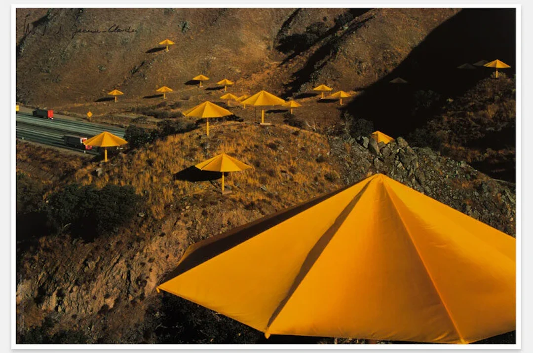 “UMBRELLAS II” CHRISTO