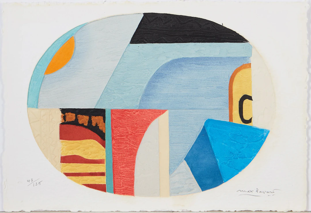 “VACANCES DE L’AZUR” MAX PAPART