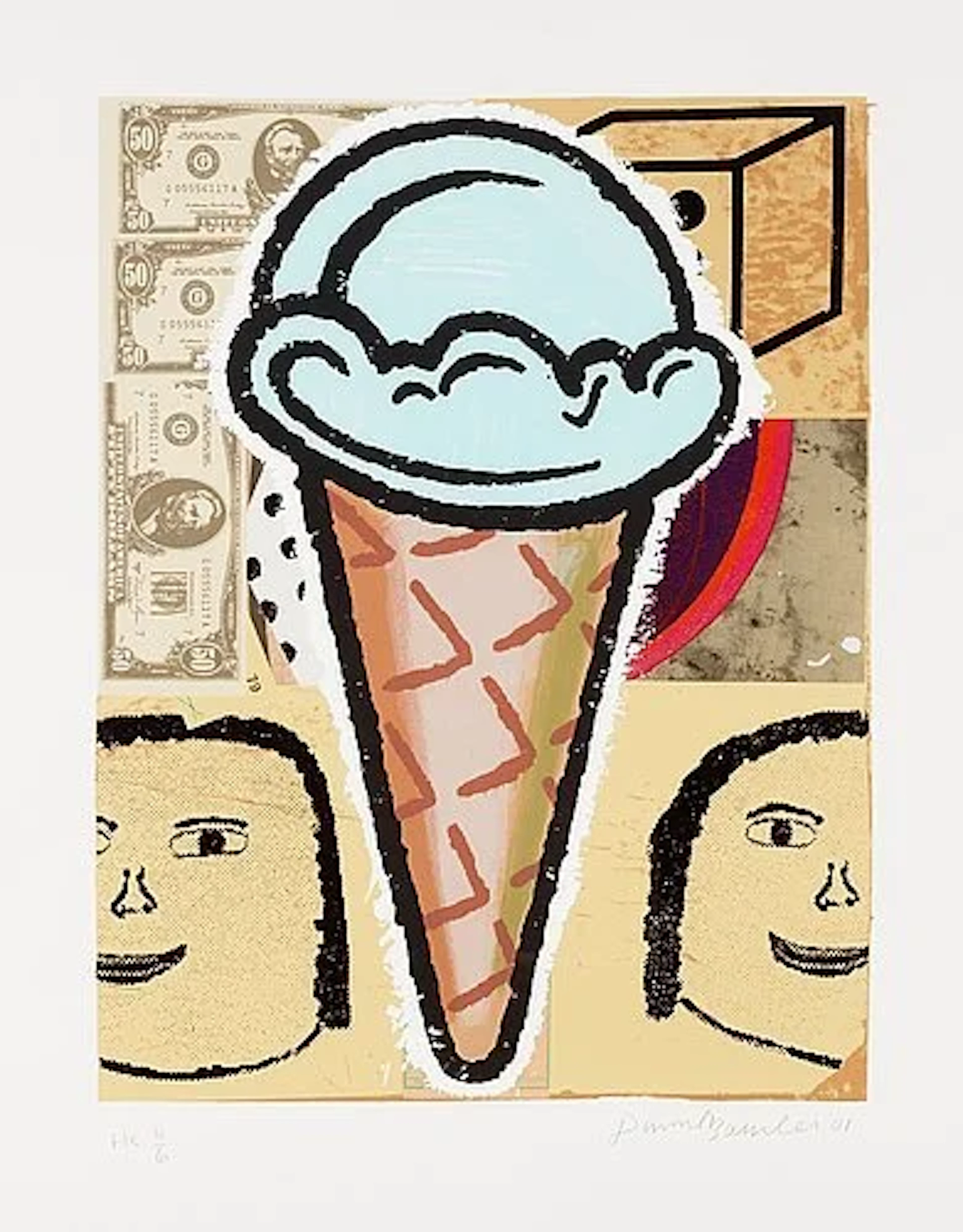 “ICE CREAM CONE” DONALD BAECHLER