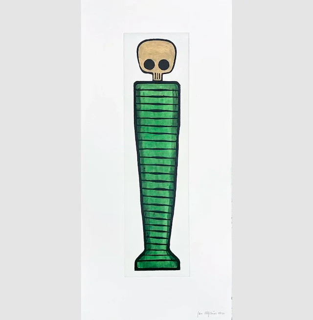 “THE MUMMIE (GREEN)” JAN HÅFSTRÖM