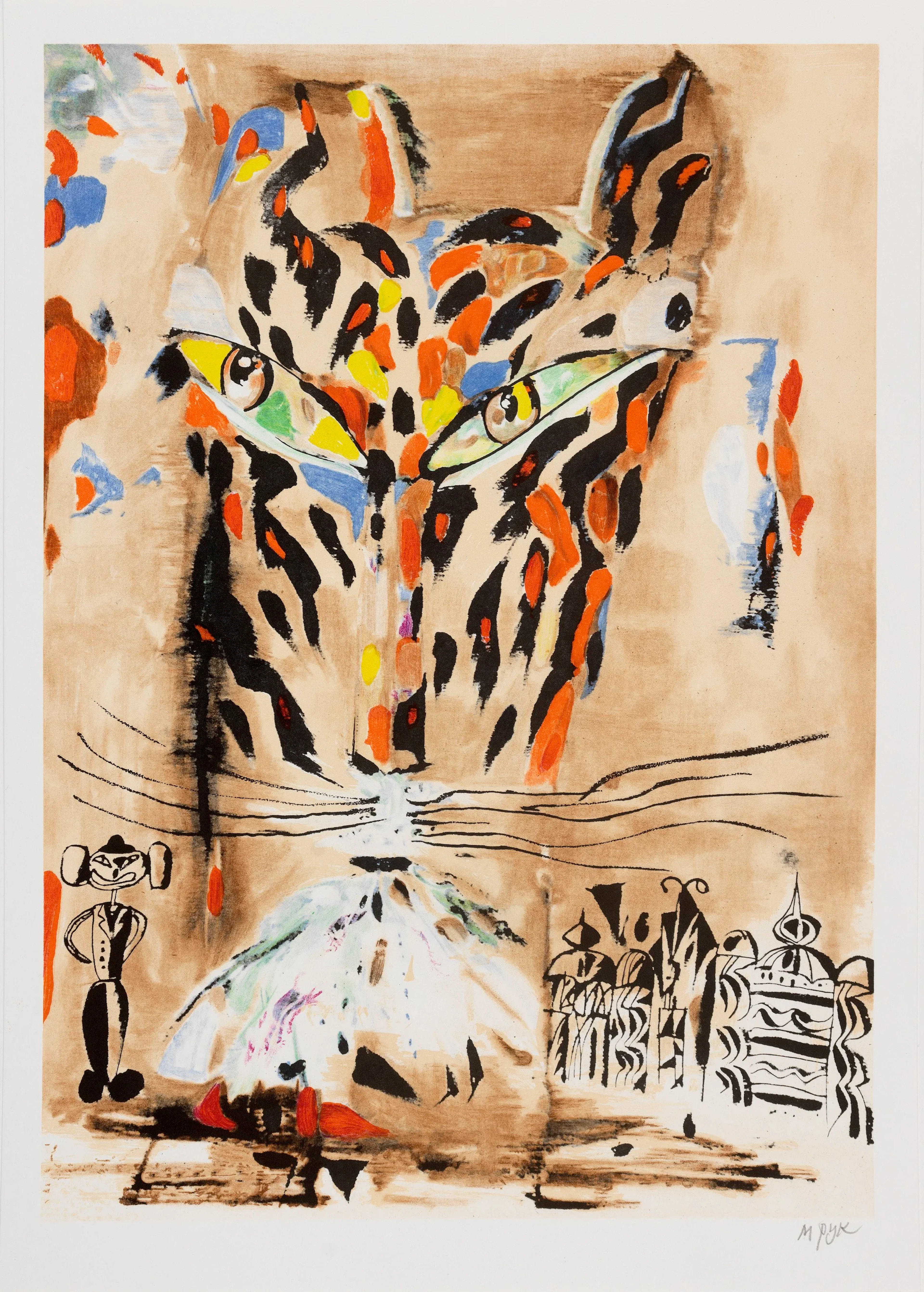 “BRUN TIGER” MADELEINE PYK