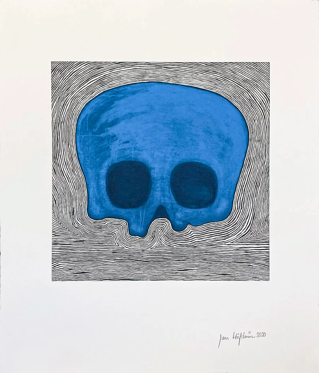 “BLUE SKULL” JAN HÅFSTRÖM