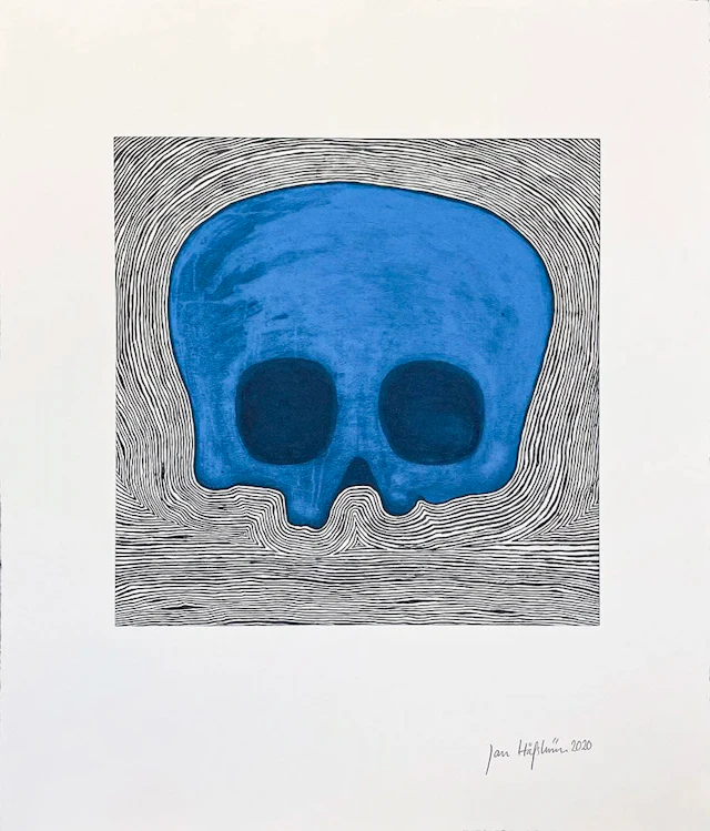 “BLUE SKULL” JAN HÅFSTRÖM