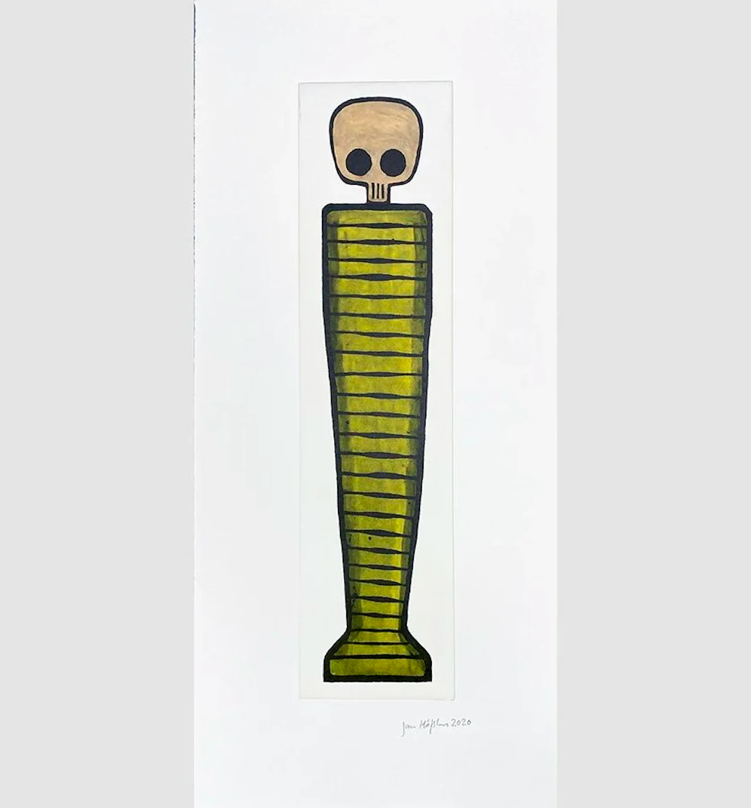“THE MUMMIE (YELLOW)” JAN HÅFSTRÖM