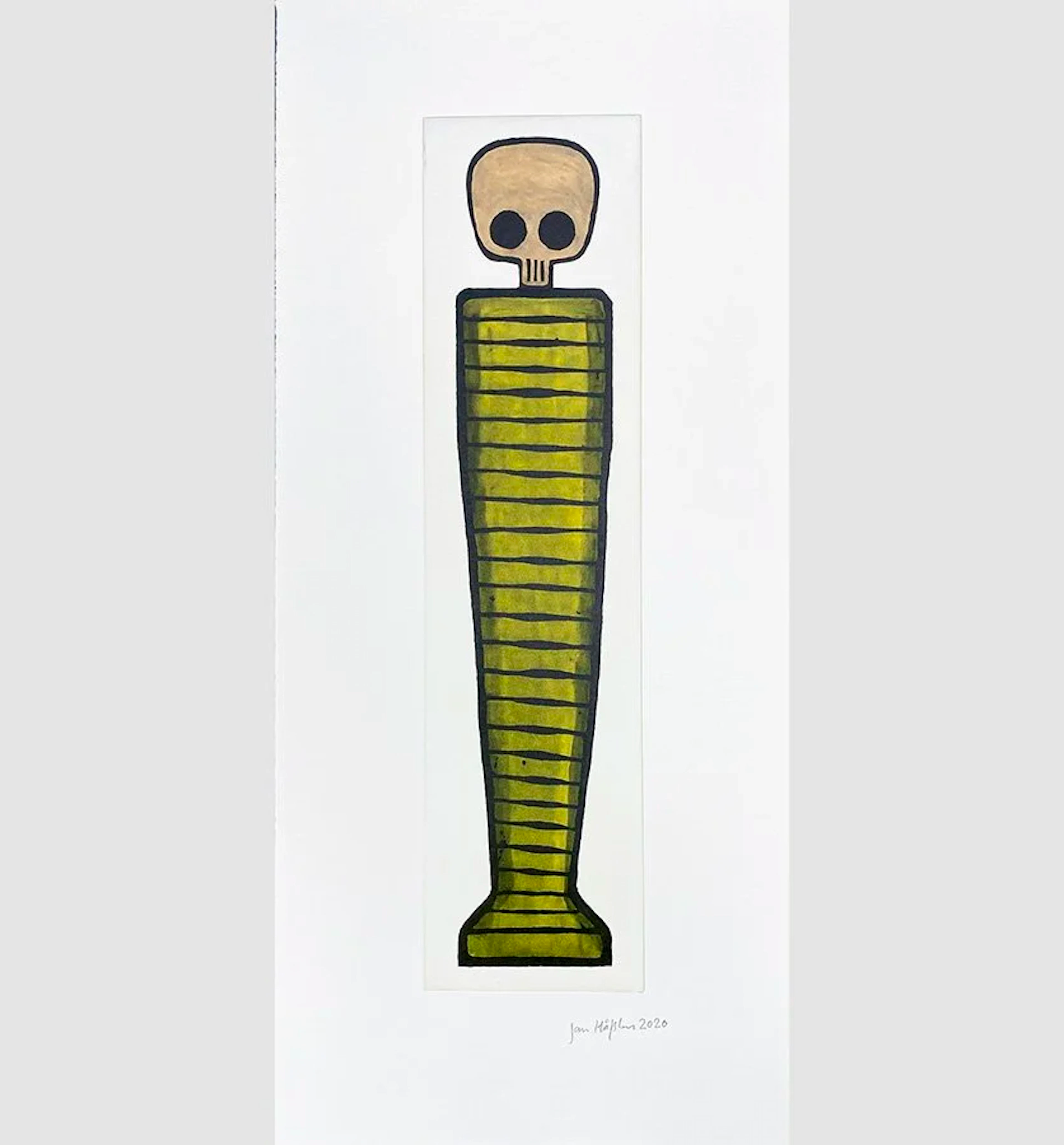 “THE MUMMIE (YELLOW)” JAN HÅFSTRÖM