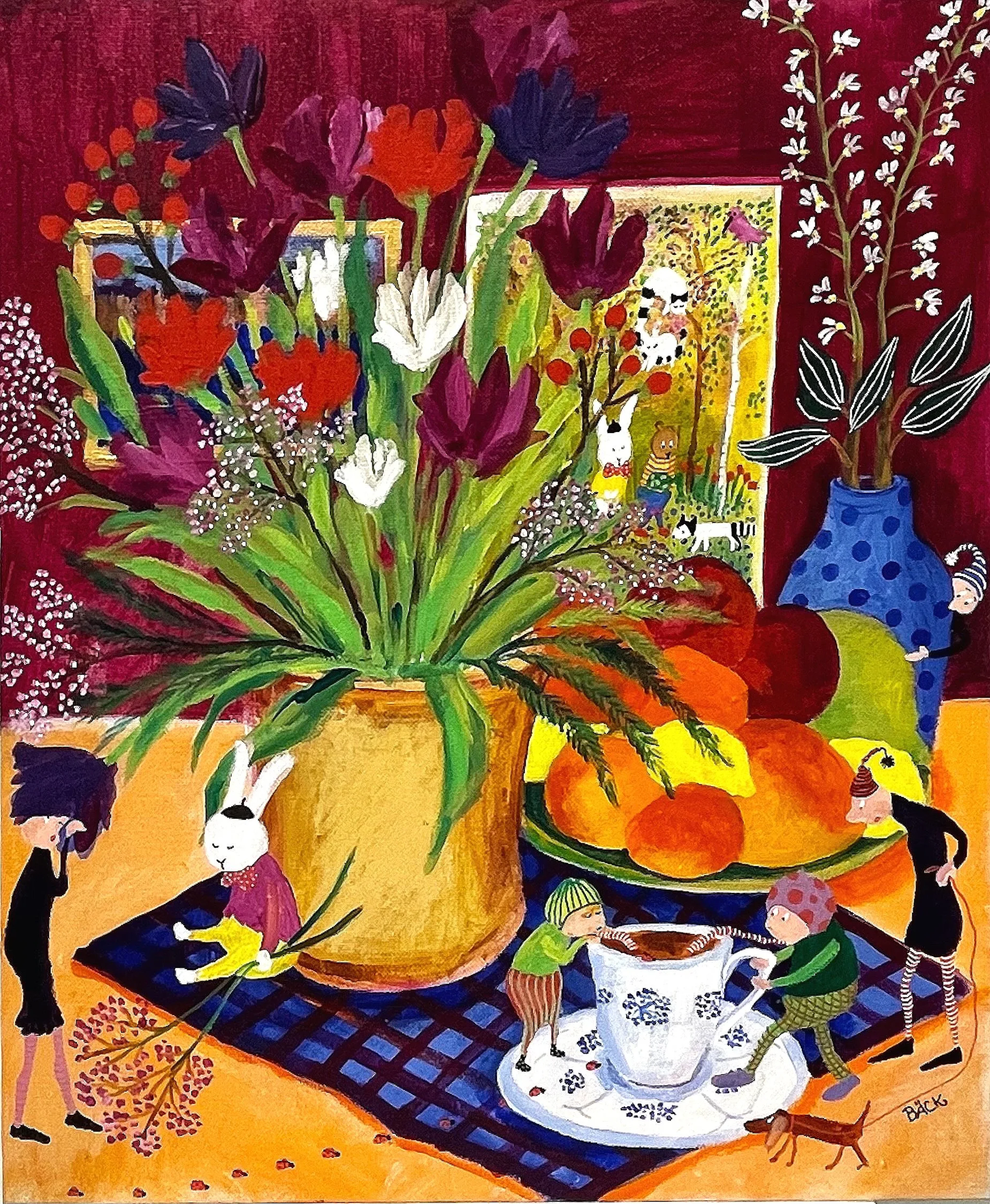 “BLÅ BLOM” ANN-MARIE BÄCK