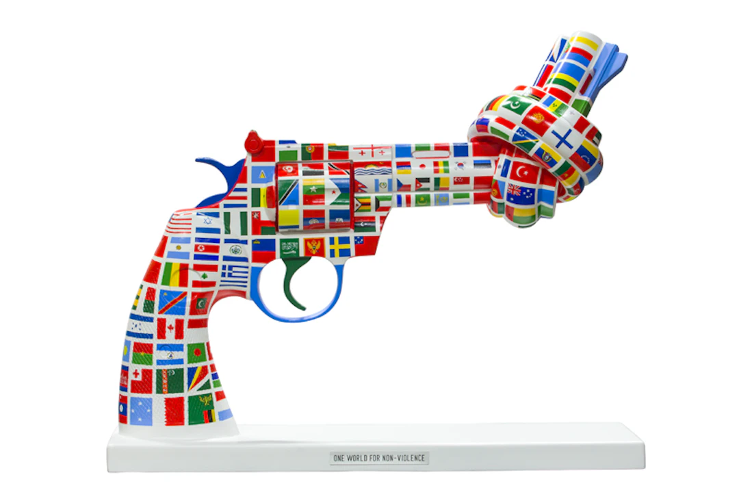 ONE WORLD FOR NON-VIOLENCE CARL FREDRIK REUTERSWÄRD