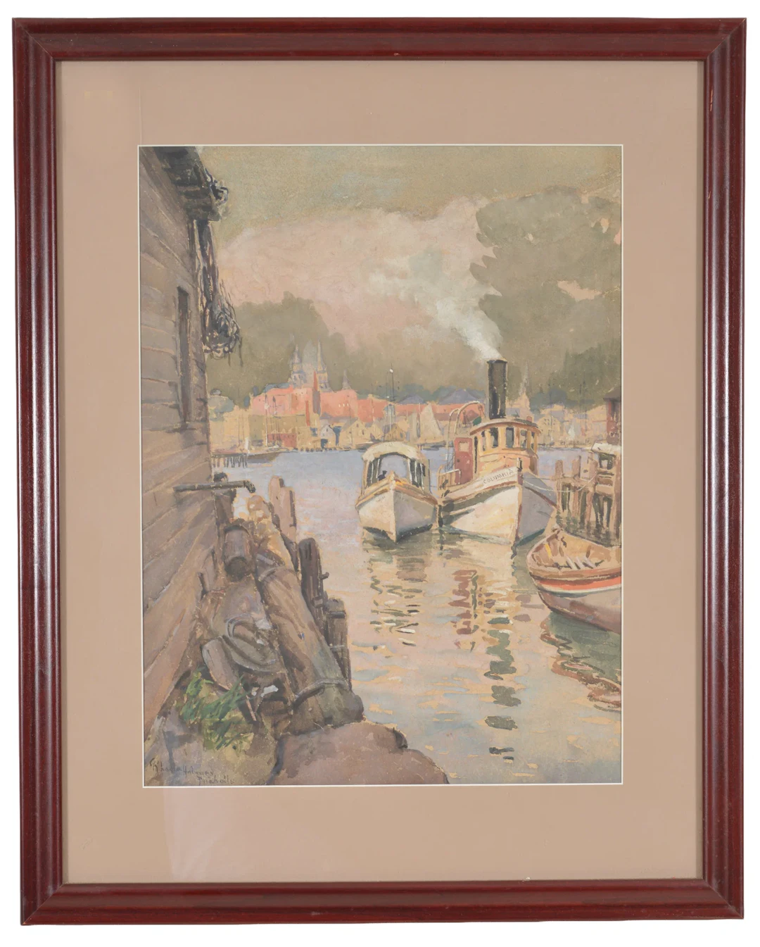 Rhoda Carleton Holmes Nicholls, England and Connecticut, 1854-1930.