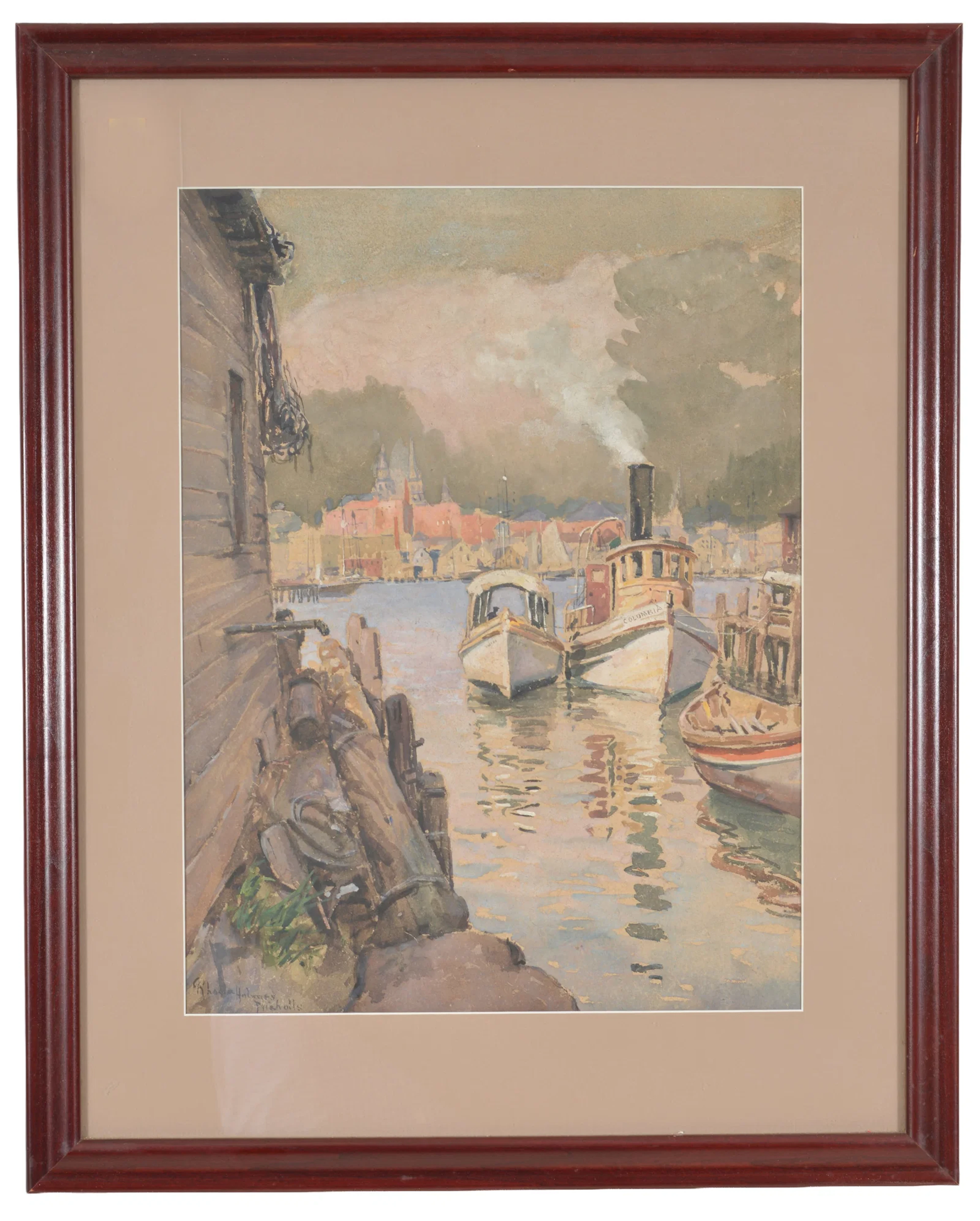 Rhoda Carleton Holmes Nicholls, England and Connecticut, 1854-1930.
