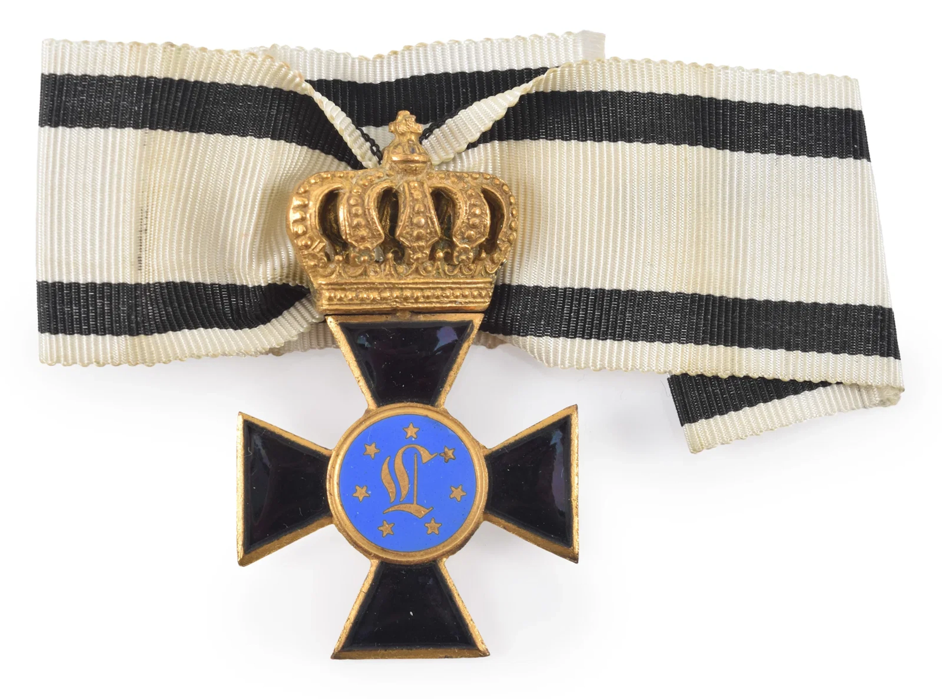 Order of Louise with Crown, Prussia, c. 1814-1840s. Manufactured by