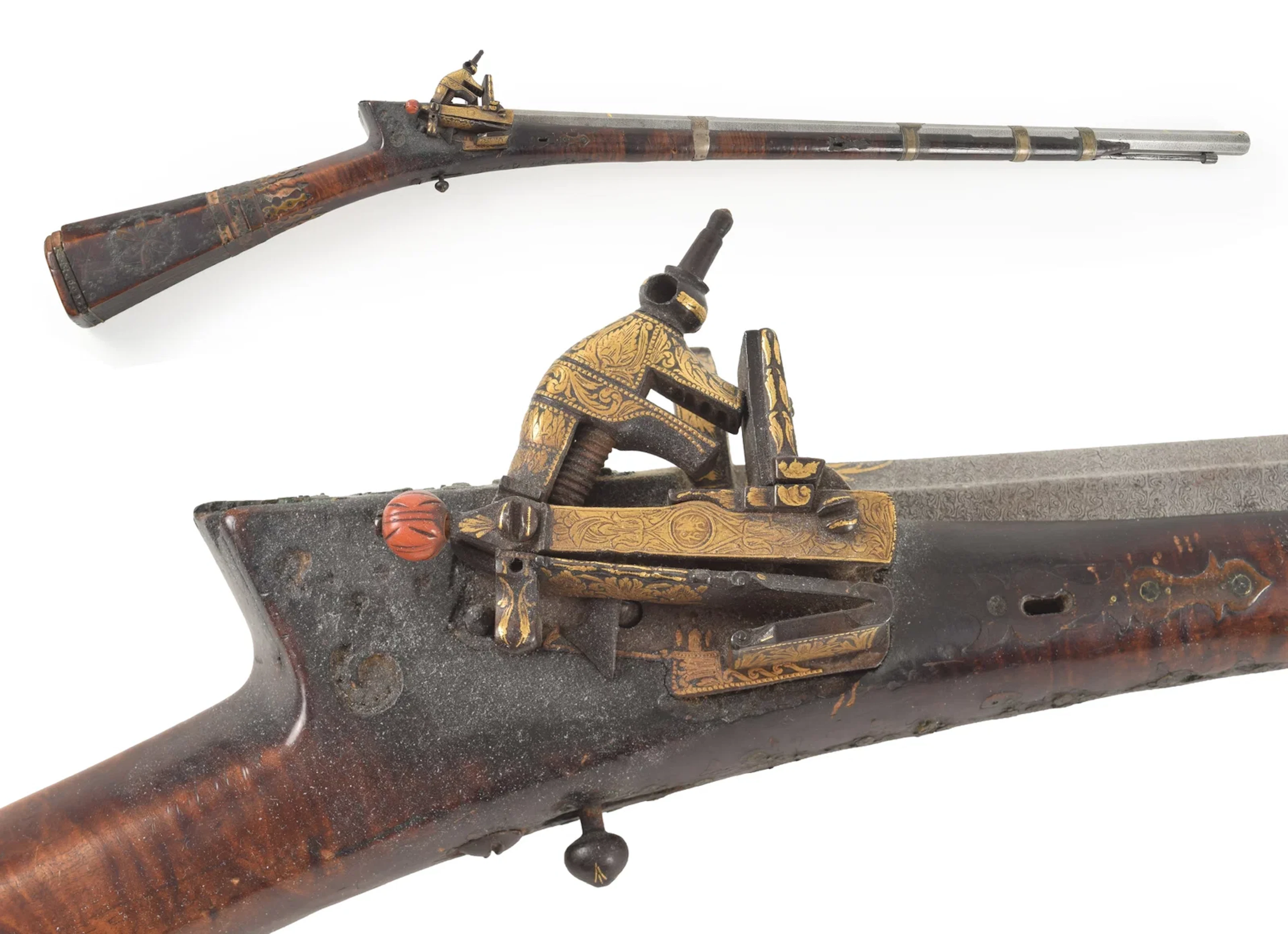 Caucasian Miquelet Rifled Musket, late 18th/early 19th century, likely