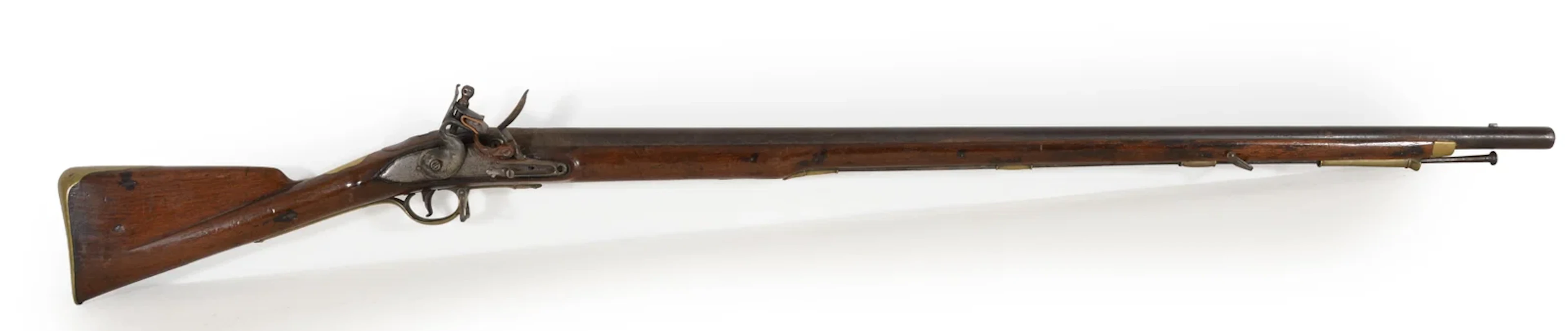 British Baker military flintlock long rifle with tower mark and GR