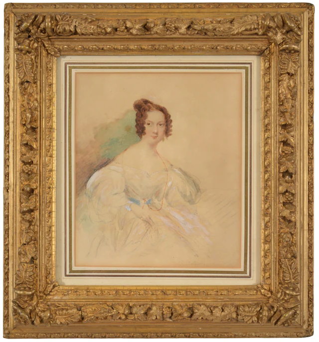 Sir Thomas Lawrence, 1769-1830. Three quarter portrait of young woman
