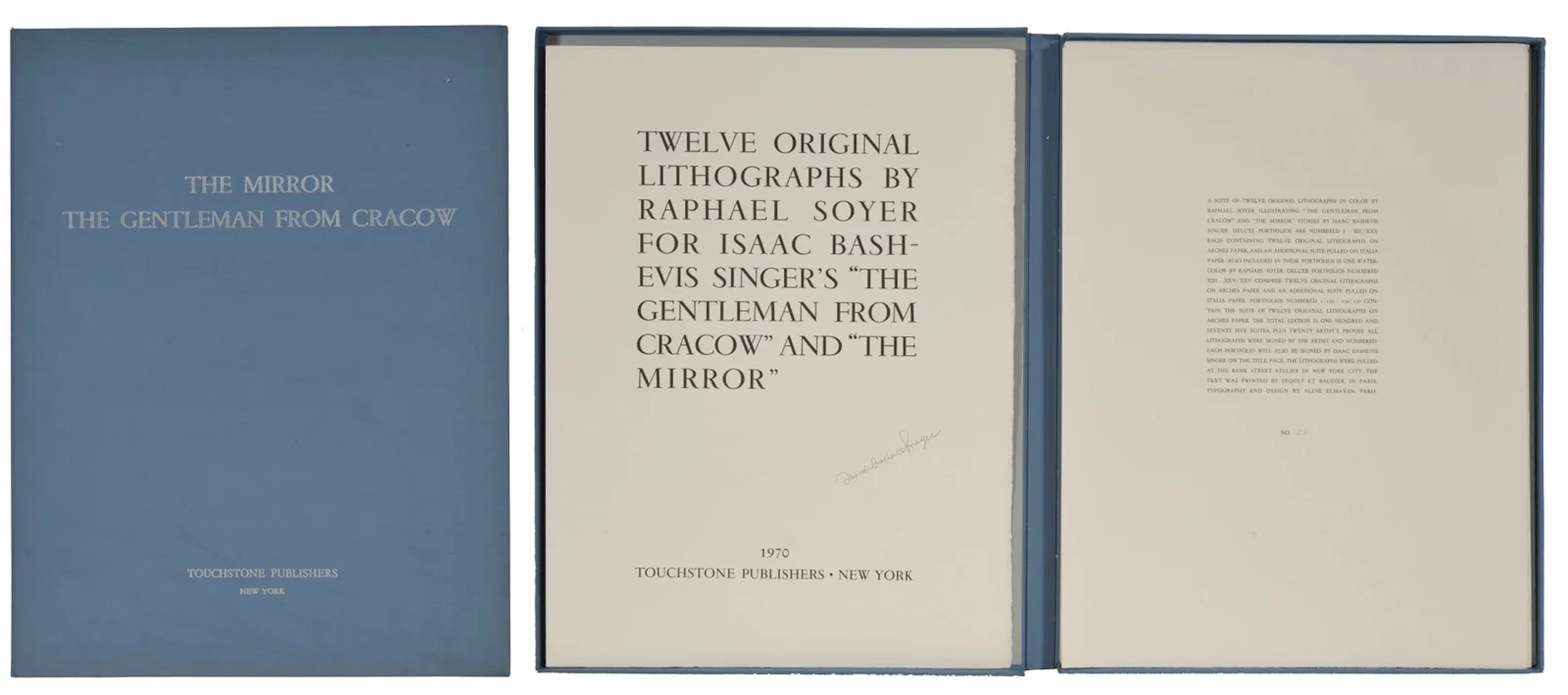 Raphael Soyer, Russia/New York 1899-1987 "Twelve Original Lithographs