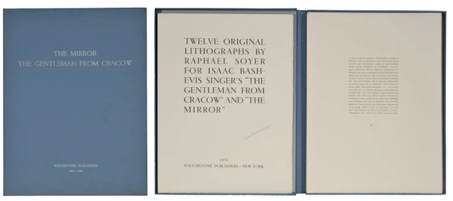 Raphael Soyer, Russia/New York 1899-1987 "Twelve Original Lithographs