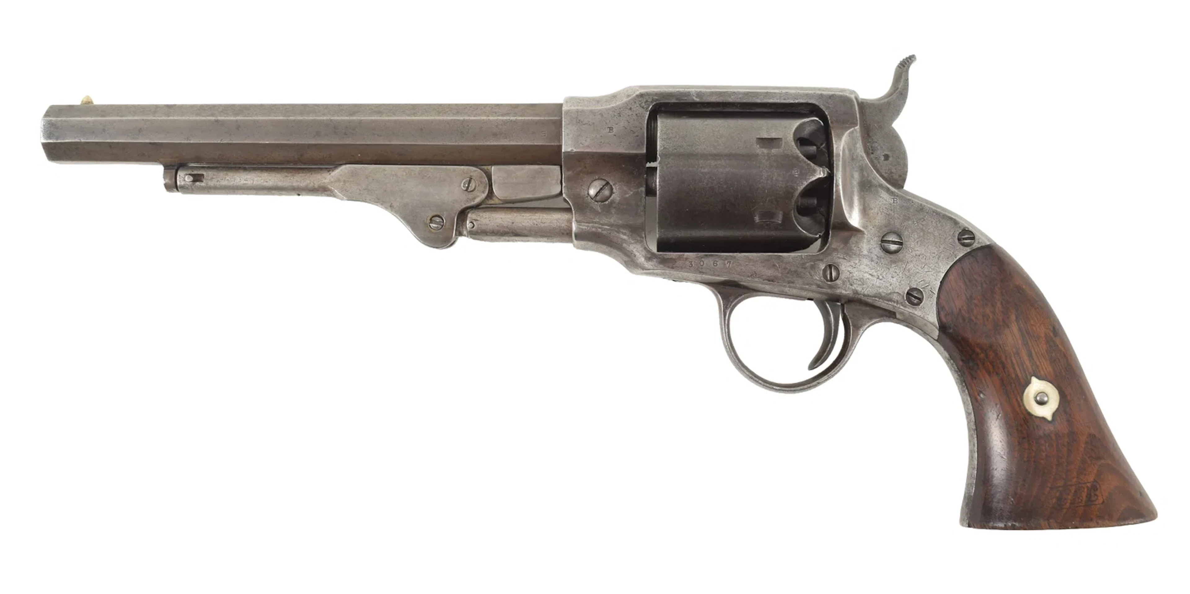 Rogers & Spencer U.S. Army revolver. American Civil War contract pistol.