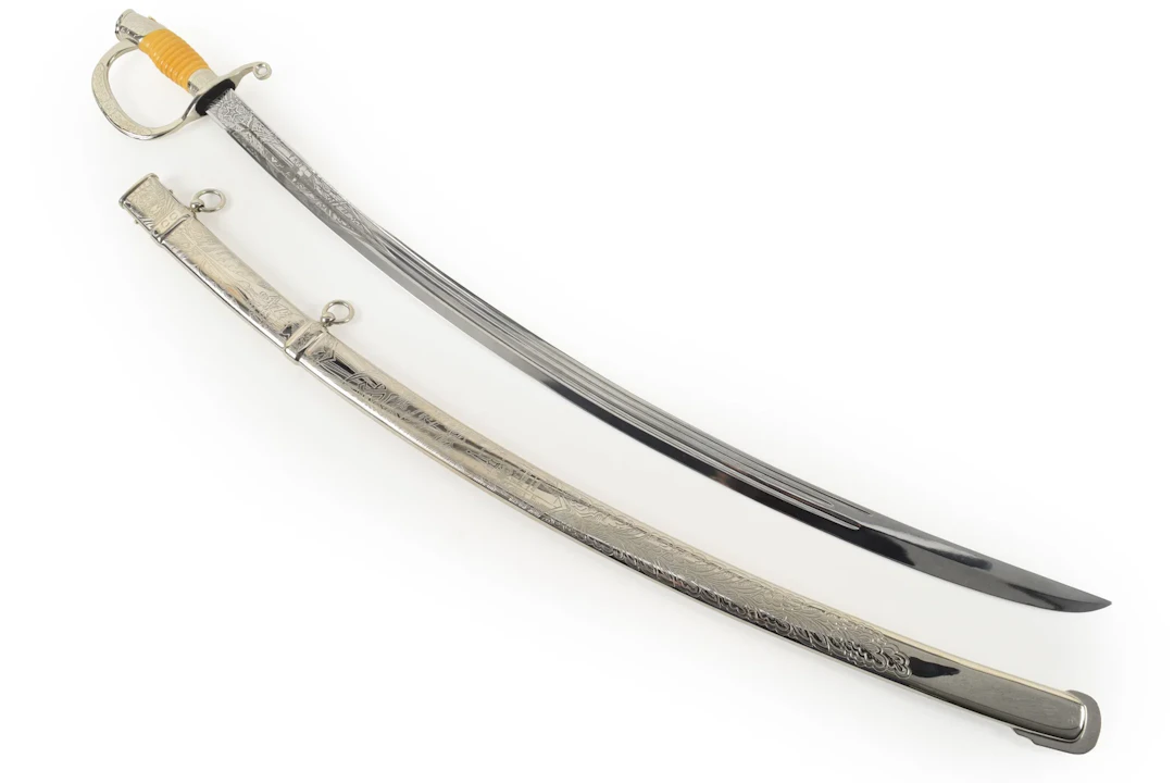 A Soviet Presentation Parade Sabre Inscribed "To General-Colonel N.I.Krylov"