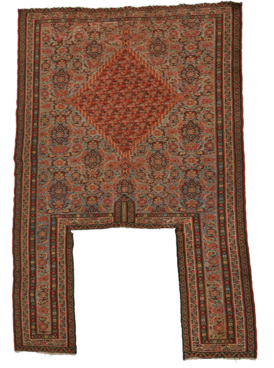 Senneh horse cover, circa 1900 70 x 51 in