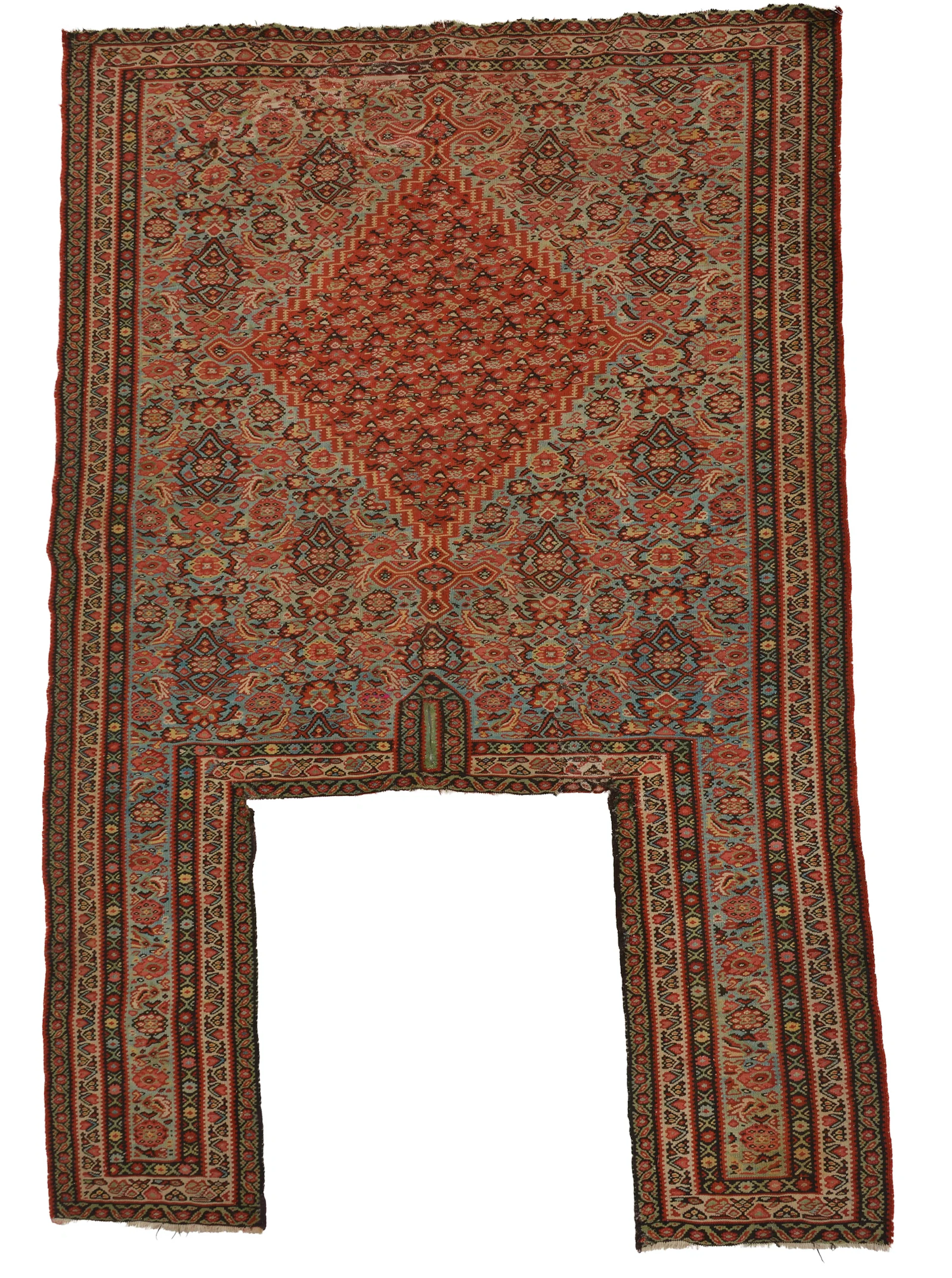 Senneh horse cover, circa 1900 70 x 51 in