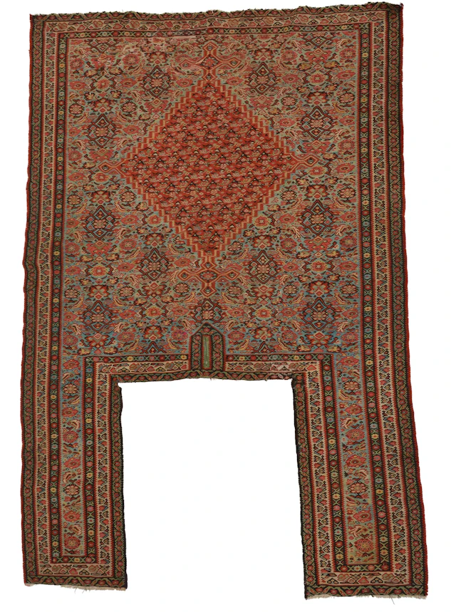 Senneh horse cover, circa 1900 70 x 51 in