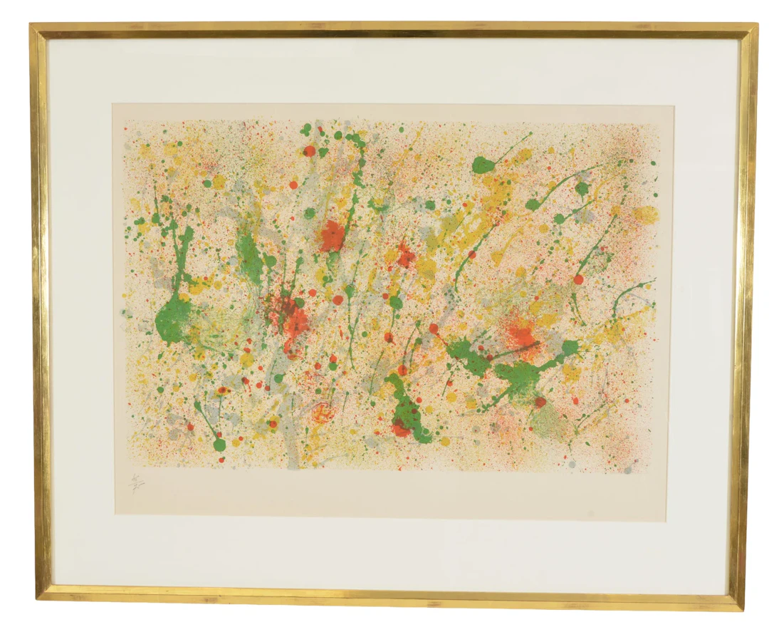Joan Miro,1893-1983. From the 1966 portfolio, "Suites Pour Ubi Roi"