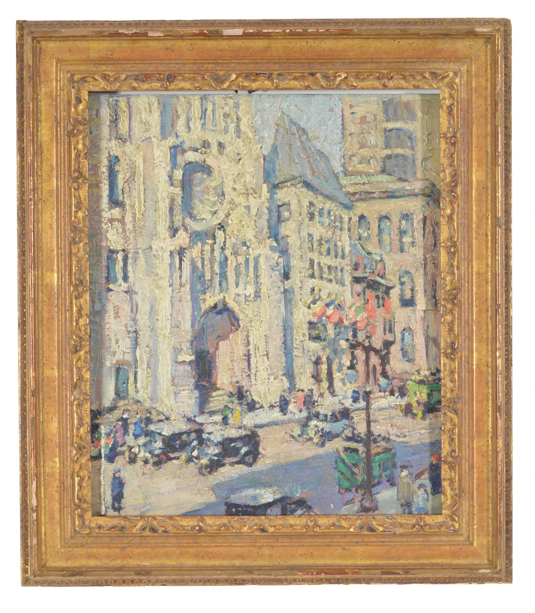 Mary Gine Riley, Washington D.C. 1883-1939. Impressionist city scape