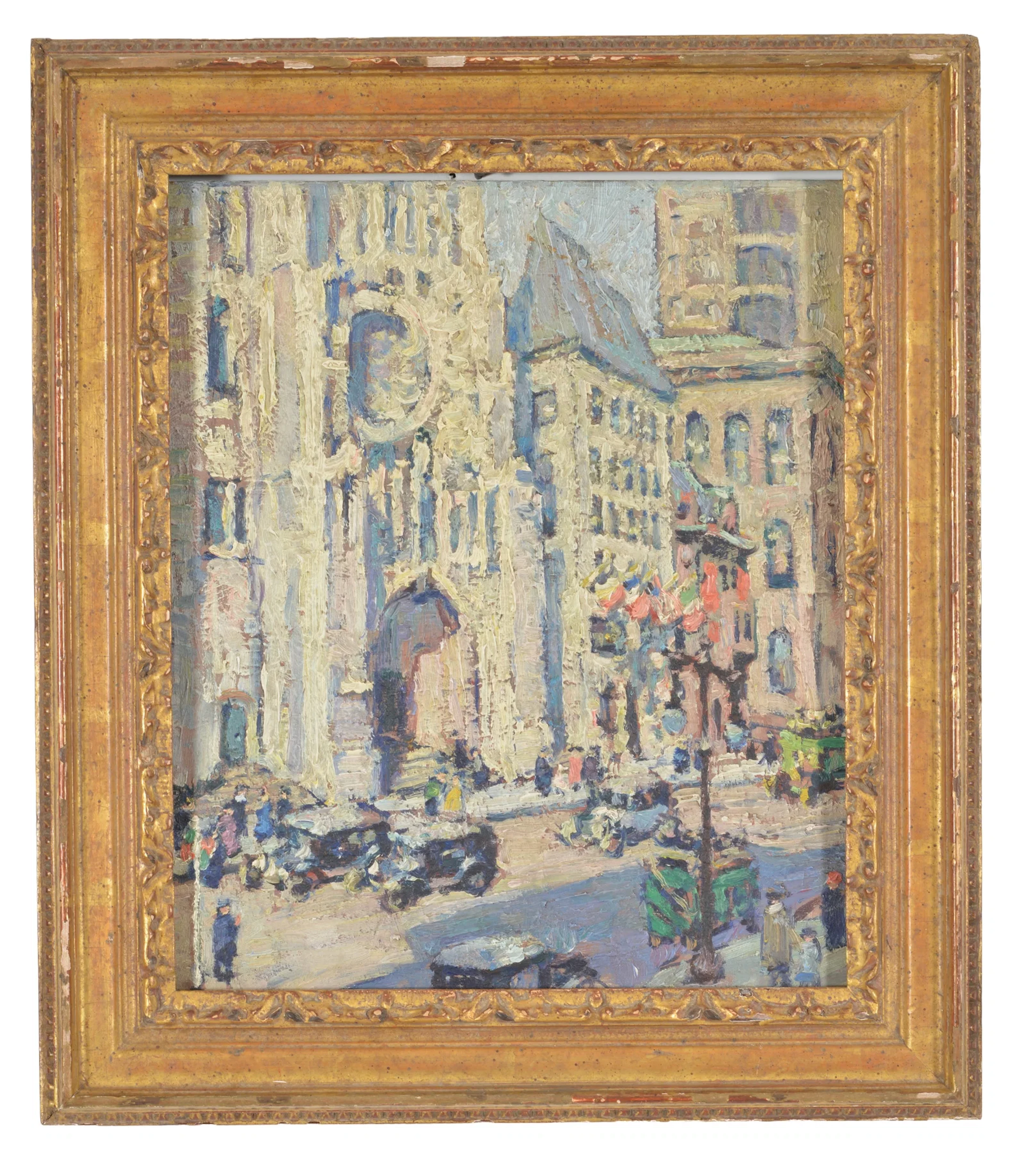Mary Gine Riley, Washington D.C. 1883-1939. Impressionist city scape