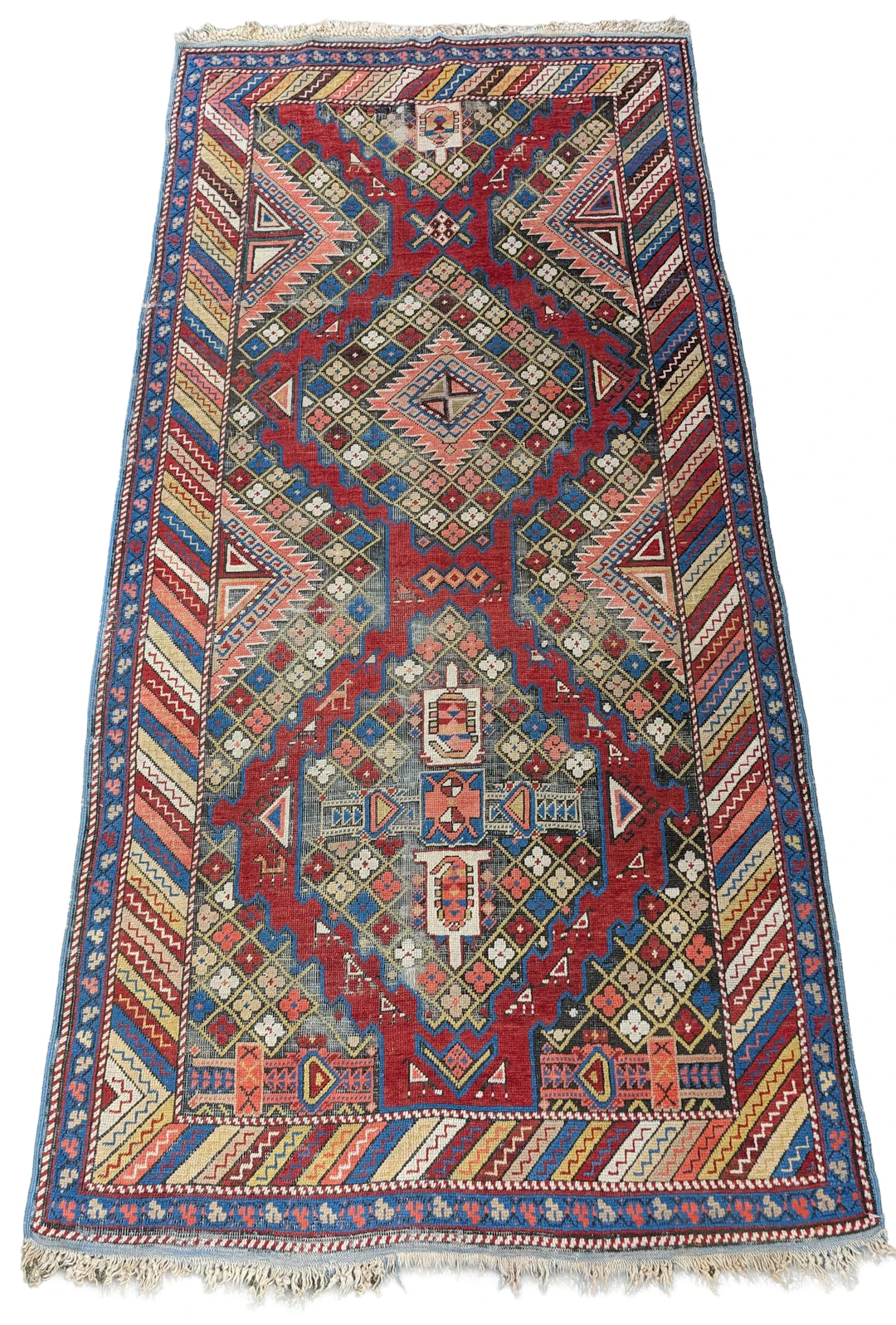 Karabagh rug, Caucasus, ca. 1875. 7 ft. x 3 ft. 9 in.