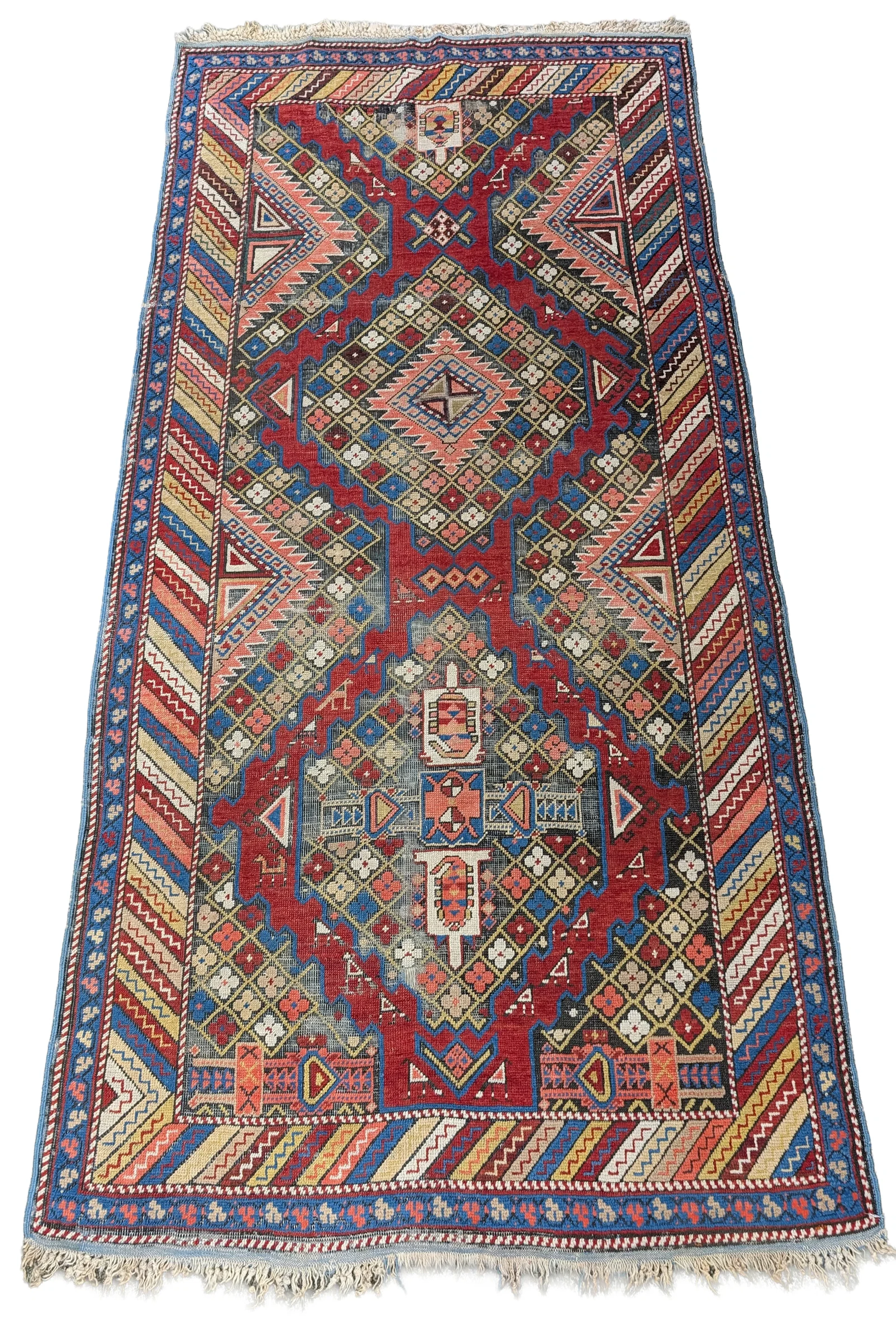 Karabagh rug, Caucasus, ca. 1875. 7 ft. x 3 ft. 9 in.
