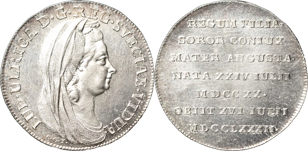 GUSTAV III (1771-1792). STOCKHOLM. 1/3 riksdaler 1782