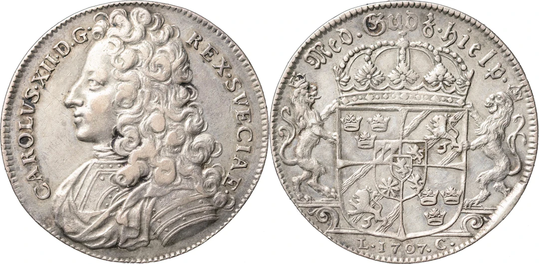 STOCKHOLM. Riksdaler 1707