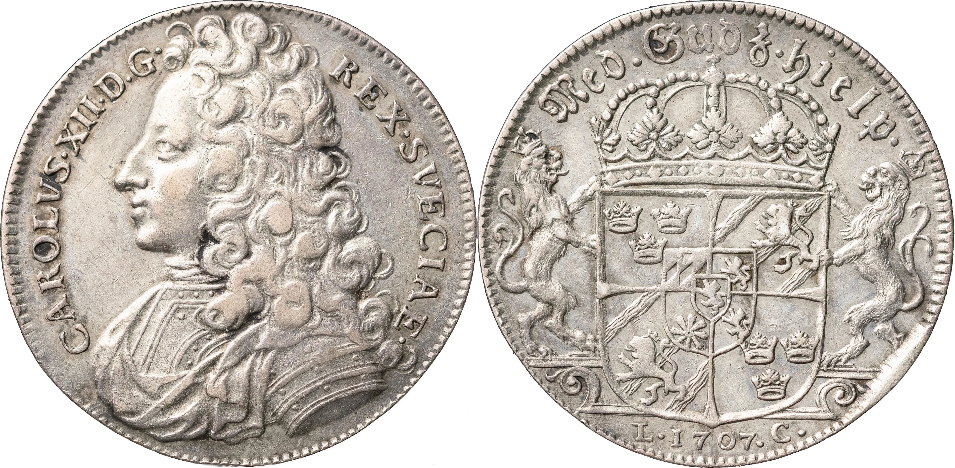 STOCKHOLM. Riksdaler 1707