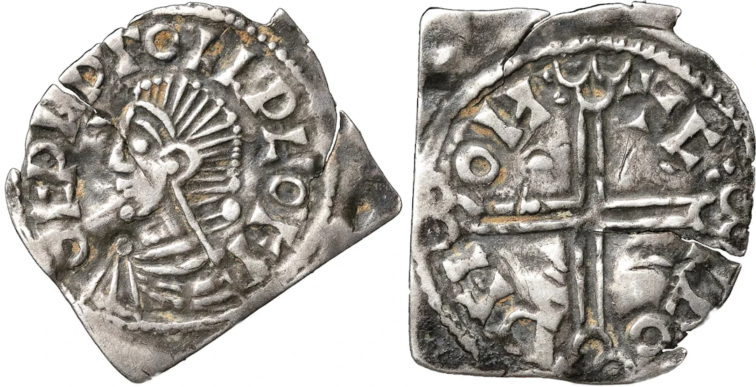 OLOF SKÖTKONUNG (CA 995-1022). SIGTUNA. Penning. Utan myntmästare