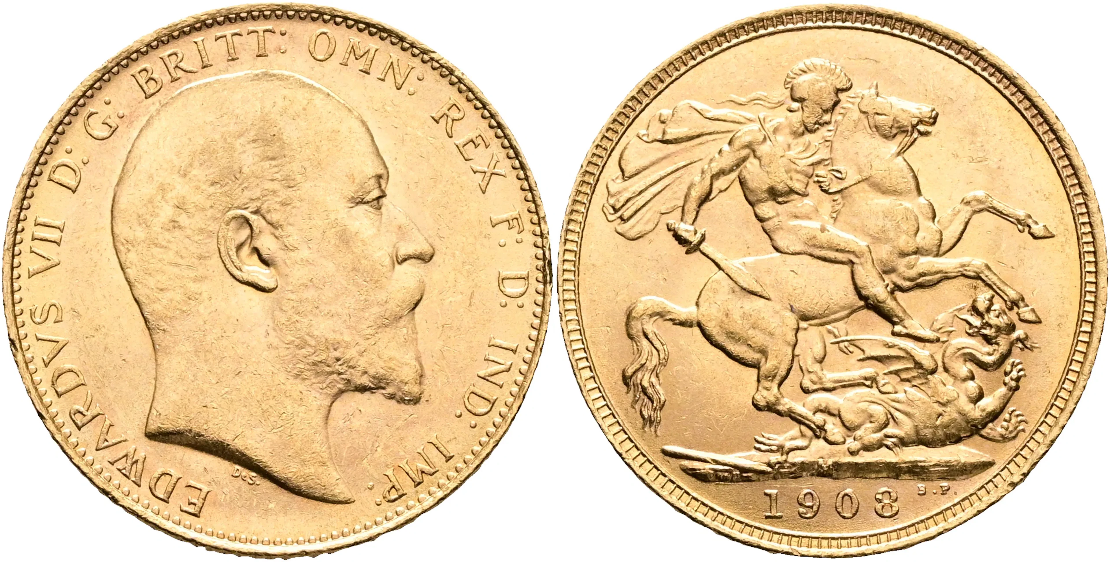 STORBRITANNIEN / GREAT BRITAIN. Sovereign 1908