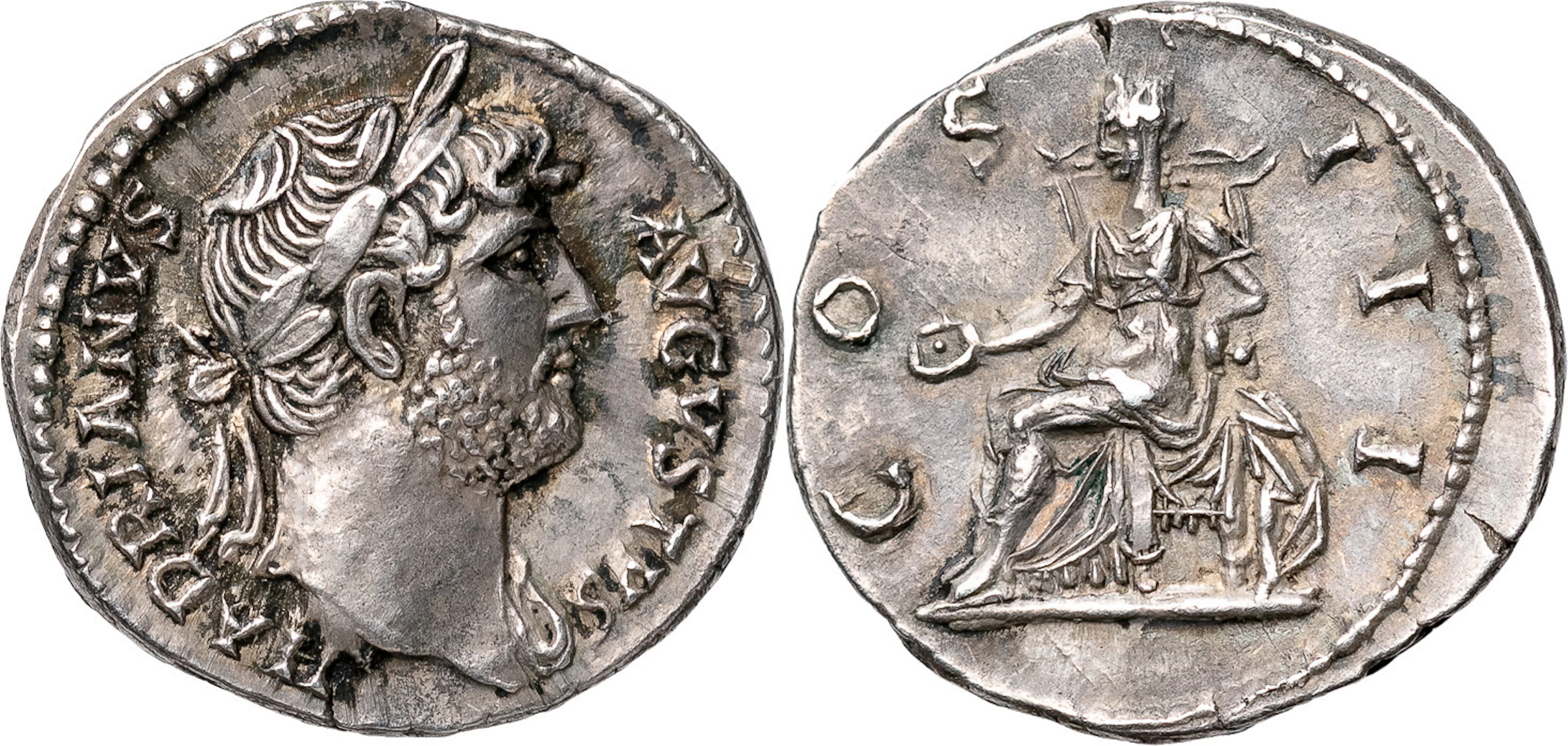 ROMERSKA MYNT / ROMAN COINS - Kejsardömet / Roman Empire. HADRIAN