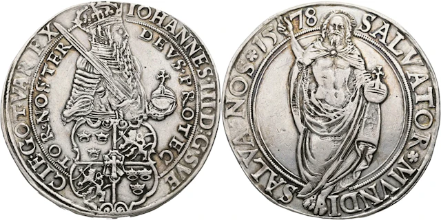 JOHAN III (1568-1592). Daler 1578