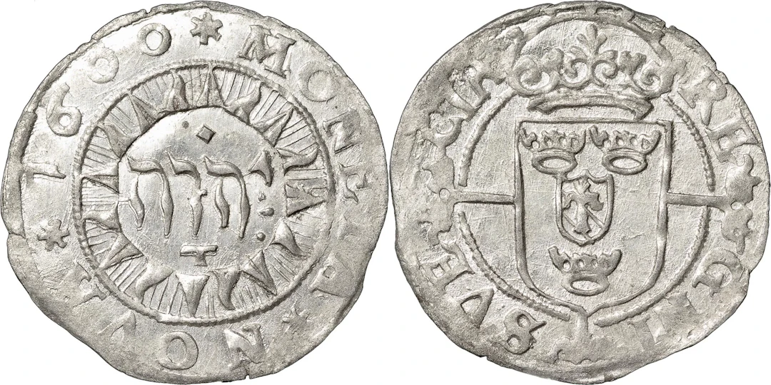 KARL, RIKSFÖRESTÅNDARE (1598-1604). STOCKHOLM. Öre 1600