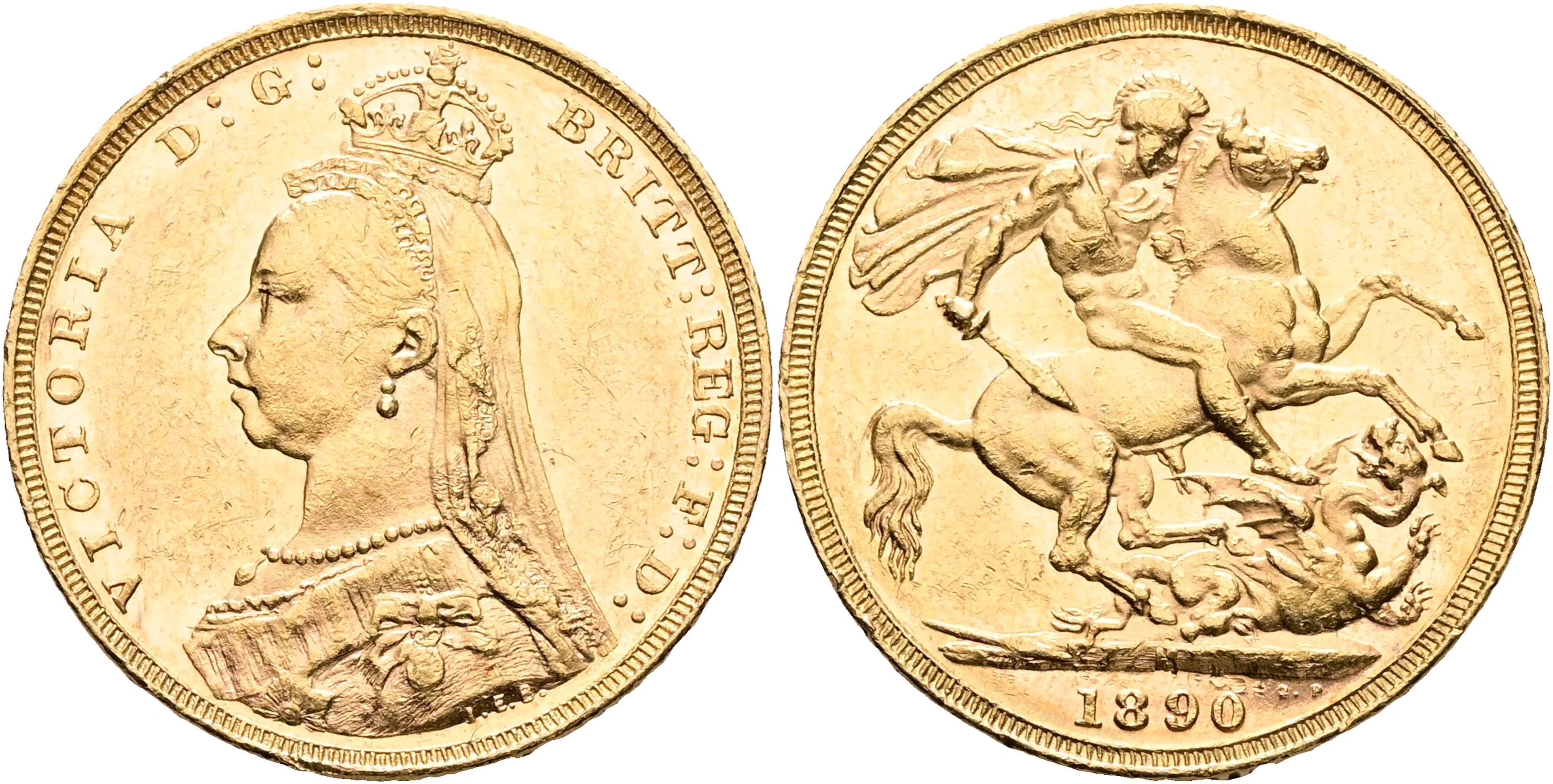 STORBRITANNIEN / GREAT BRITAIN. Sovereign 1890