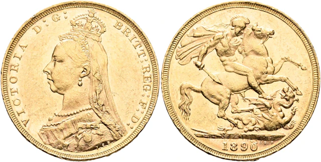 STORBRITANNIEN / GREAT BRITAIN. Sovereign 1890