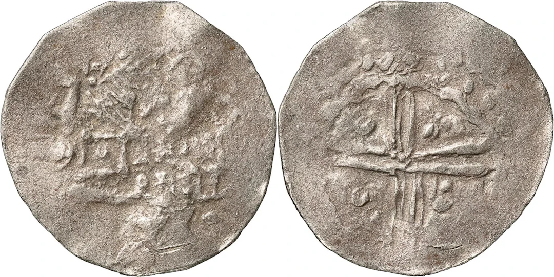 SLAVISKA IMITATIONER. Denar/Penny. Imitation of Sven Estridsen type Hbg 6