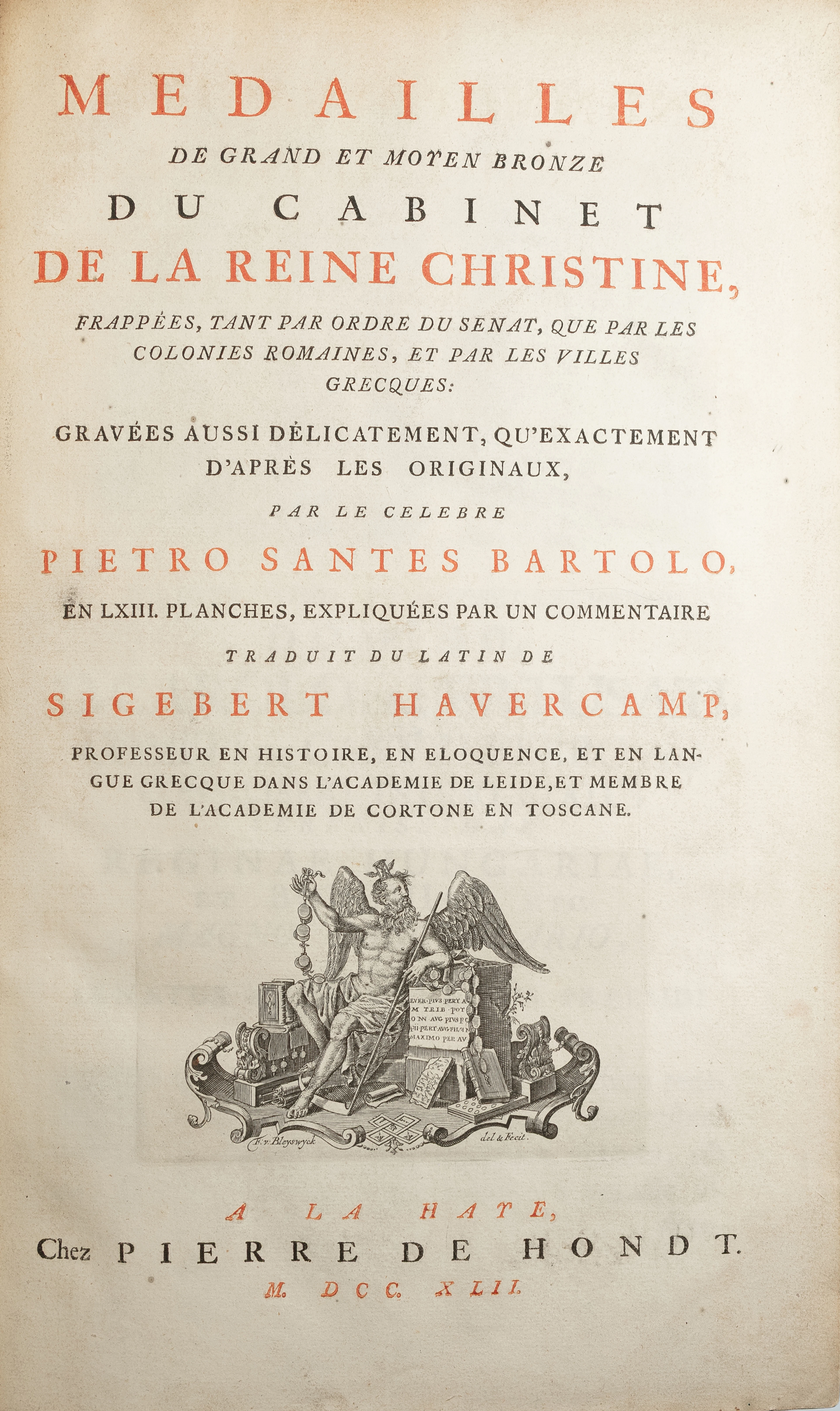 HAVERCAMP, S. Nummophylacium reginae Christinae, quod comprehendit