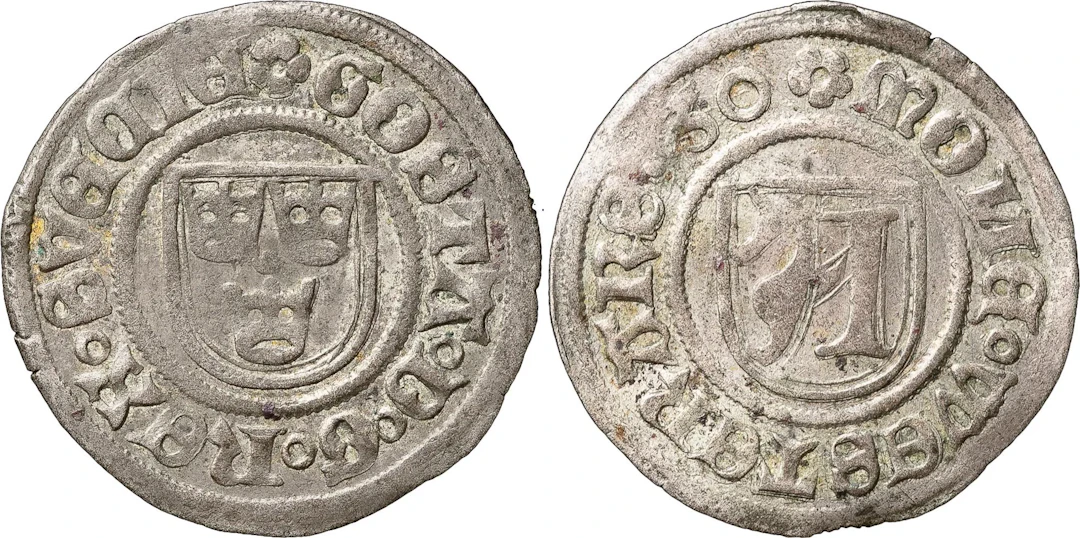 GUSTAV I (1523-1560). VÄSTERÅS. Örtug 1530