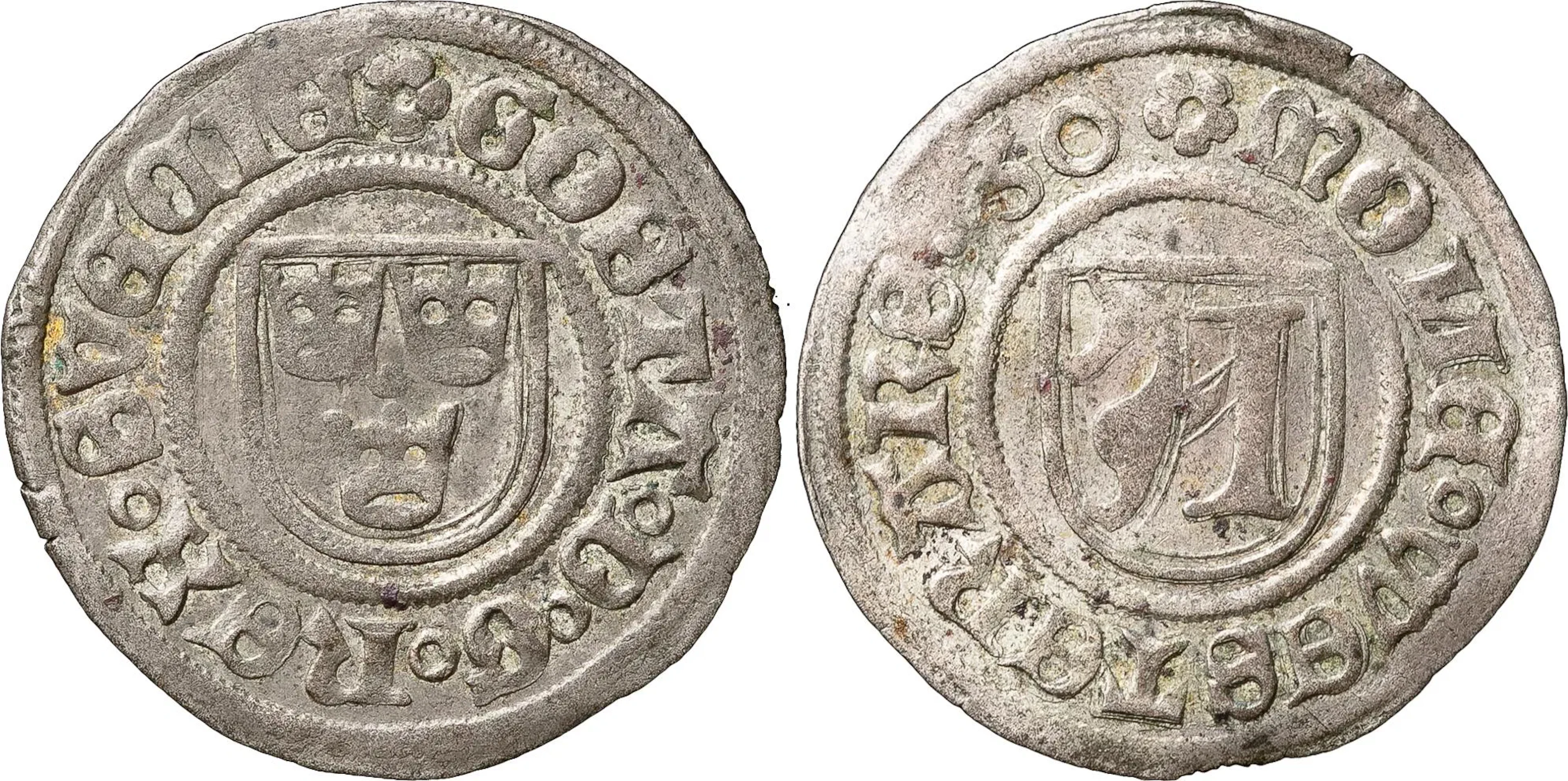 GUSTAV I (1523-1560). VÄSTERÅS. Örtug 1530