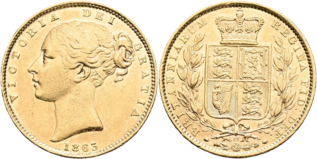 STORBRITANNIEN / GREAT BRITAIN. Sovereign 1863