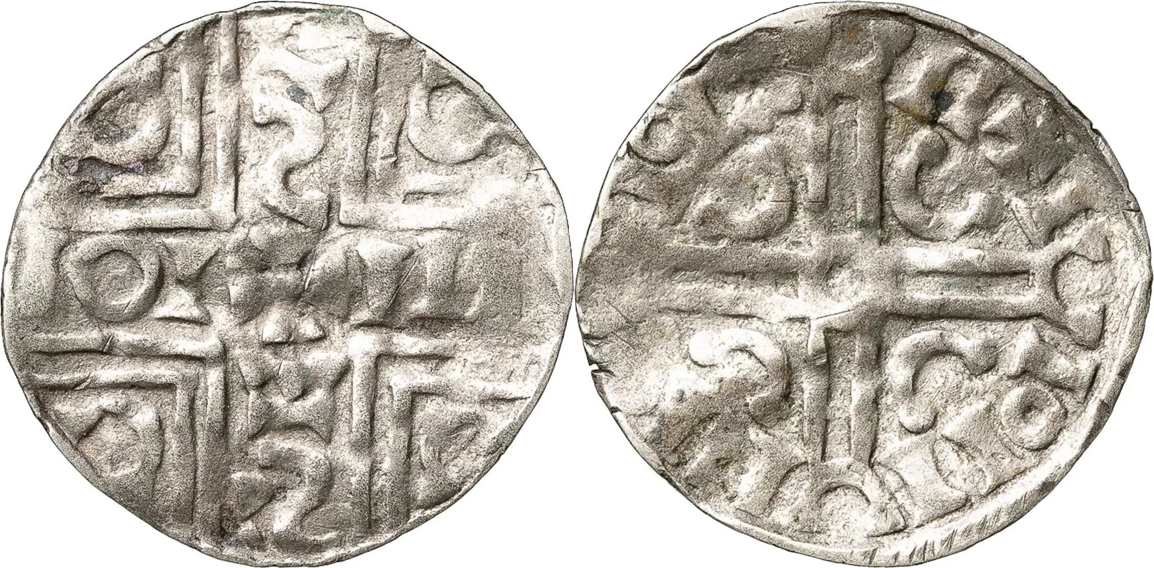 SLAVISKA IMITATIONER. Denar/Penny. Cross with + in centre