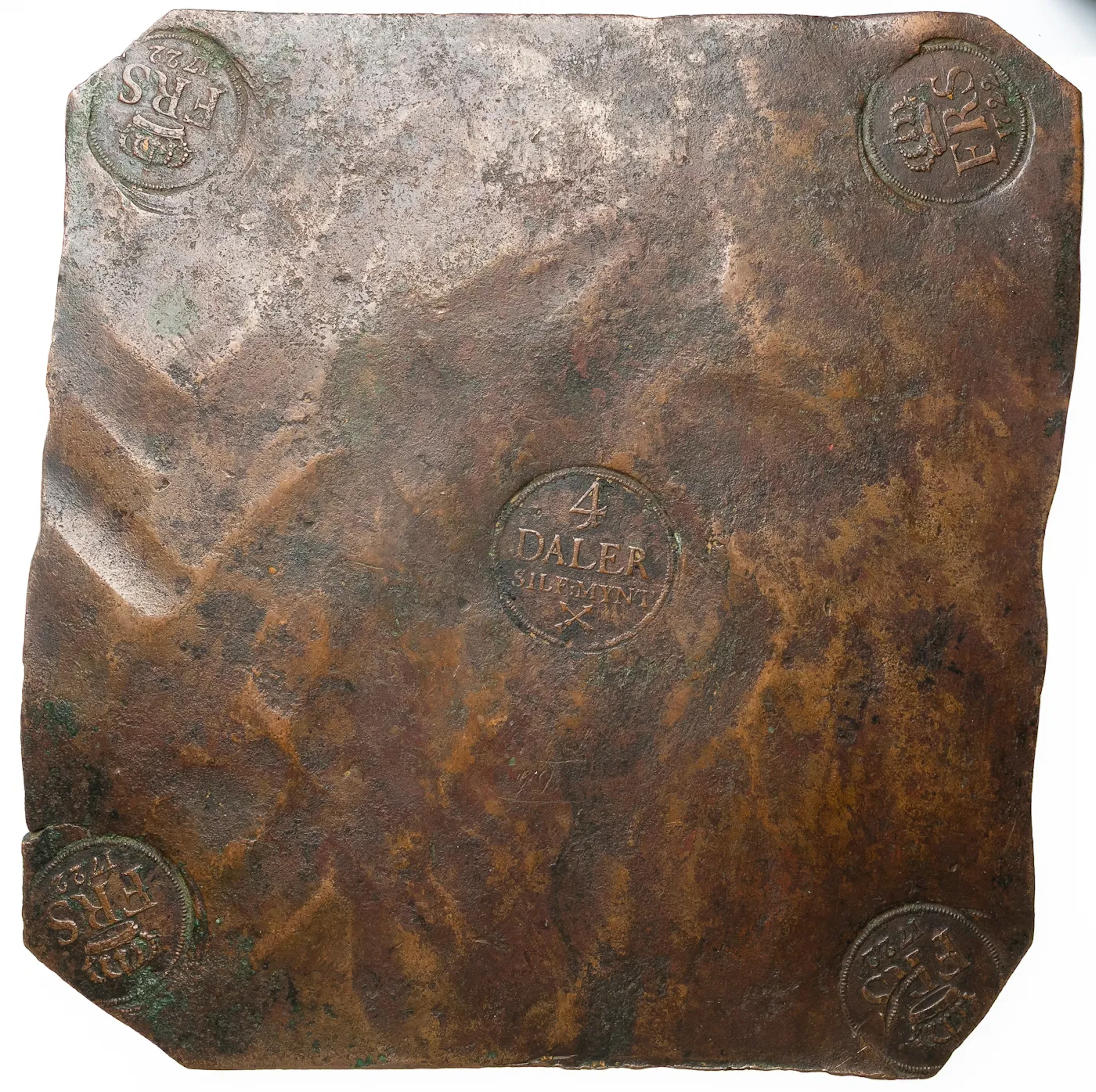 FREDRIK (1720-1751). 4 daler SM 1722