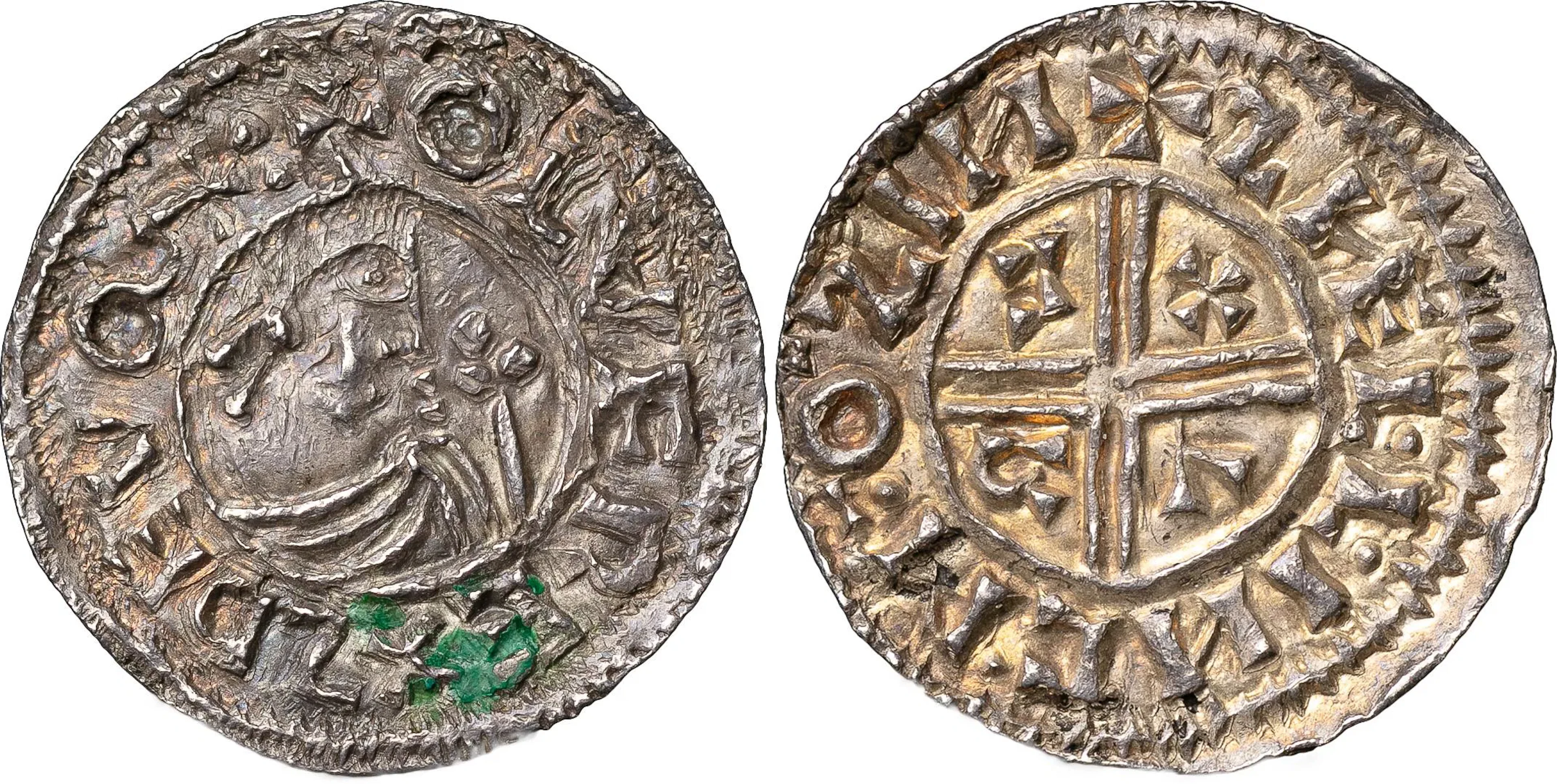 OLOF SKÖTKONUNG (CA 995-1022). SIGTUNA. Penning. Myntmästare Snelling